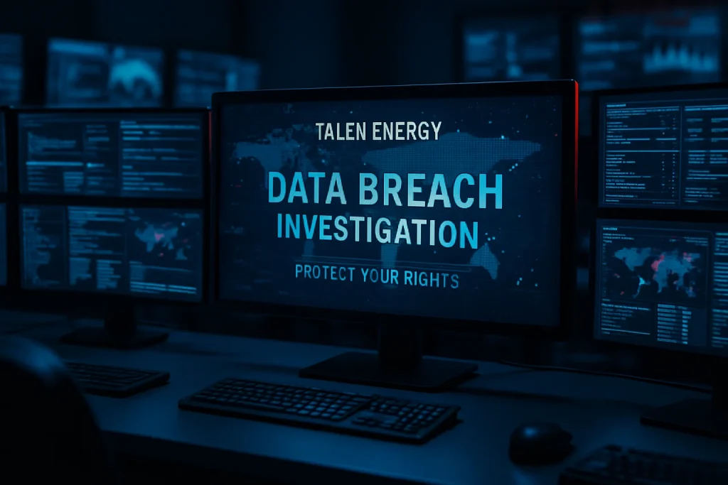 Talen Energy Data Breach Investigation: Protect Your Rights